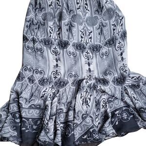 🛍️Coldwater Creek Skirt Black & White Sheer For Summer